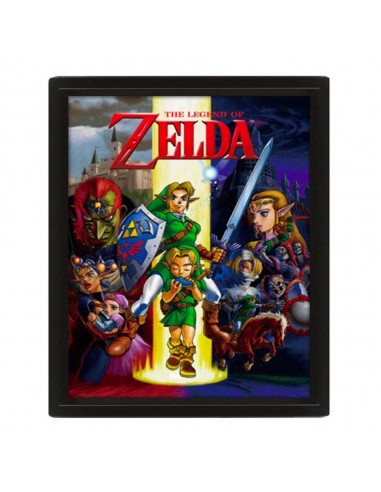 Cuadro 3D Lenticular The Legend of Zelda - Ocarina of Time